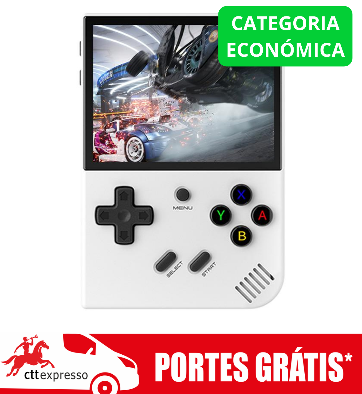 🚛 CONSOLA PORTÁTIL | ANBERNIC RG35XX PLUS (CATEGORIA ECONÓMICA)