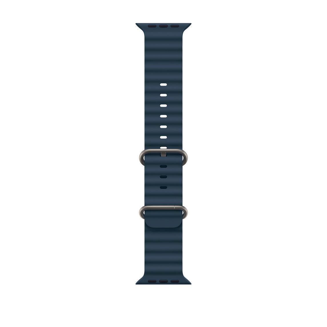 đ BRACELETE OCEAN STRAP EM SILICONE PARA APPLE WATCH