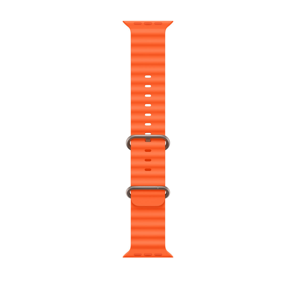 đ BRACELETE OCEAN STRAP EM SILICONE PARA APPLE WATCH