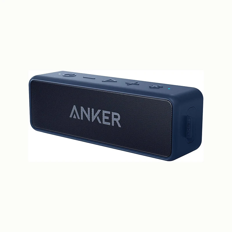 🚛 COLUNA DE SOM ANKER SOUNDCORE 2 BLUETOOTH PORTÁTIL E IMPERMEÁVEL (CATEGORIA ECONÓMICA)