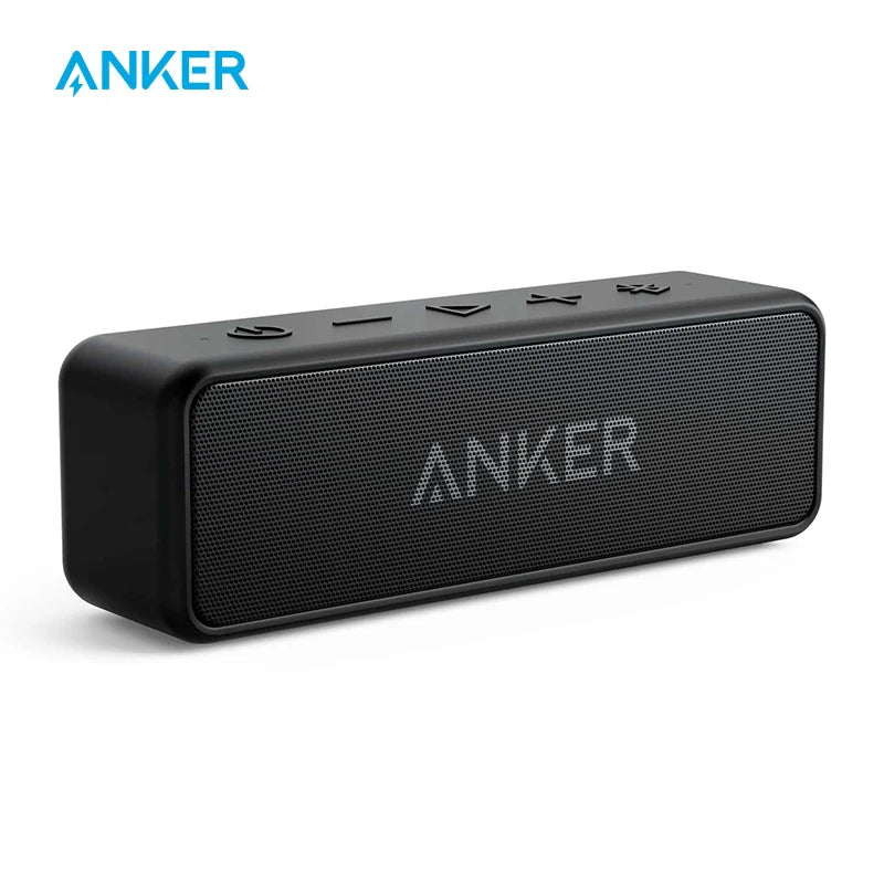 🚛 COLUNA DE SOM ANKER SOUNDCORE 2 BLUETOOTH PORTÁTIL E IMPERMEÁVEL (CATEGORIA ECONÓMICA)