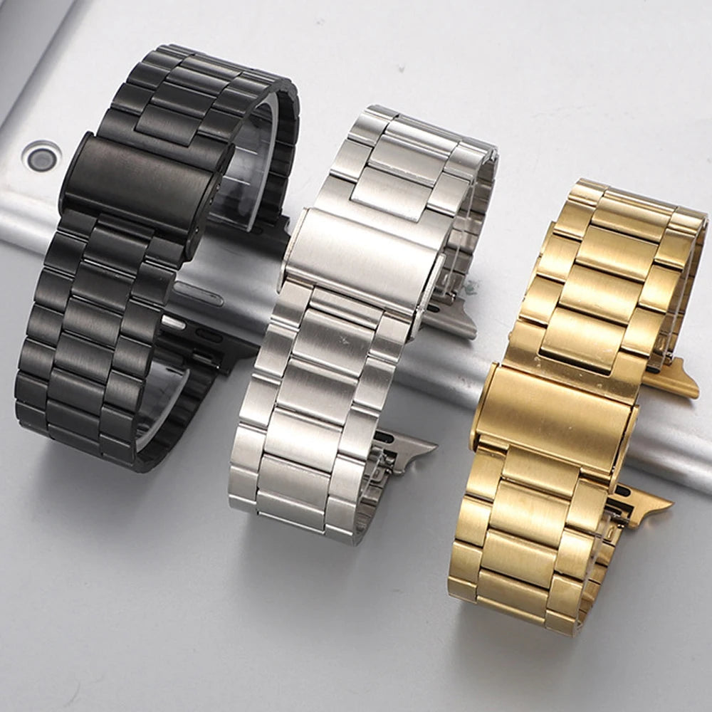 🚚 BRACELETE CASUAL EM METAL PARA O APPLE WATCH