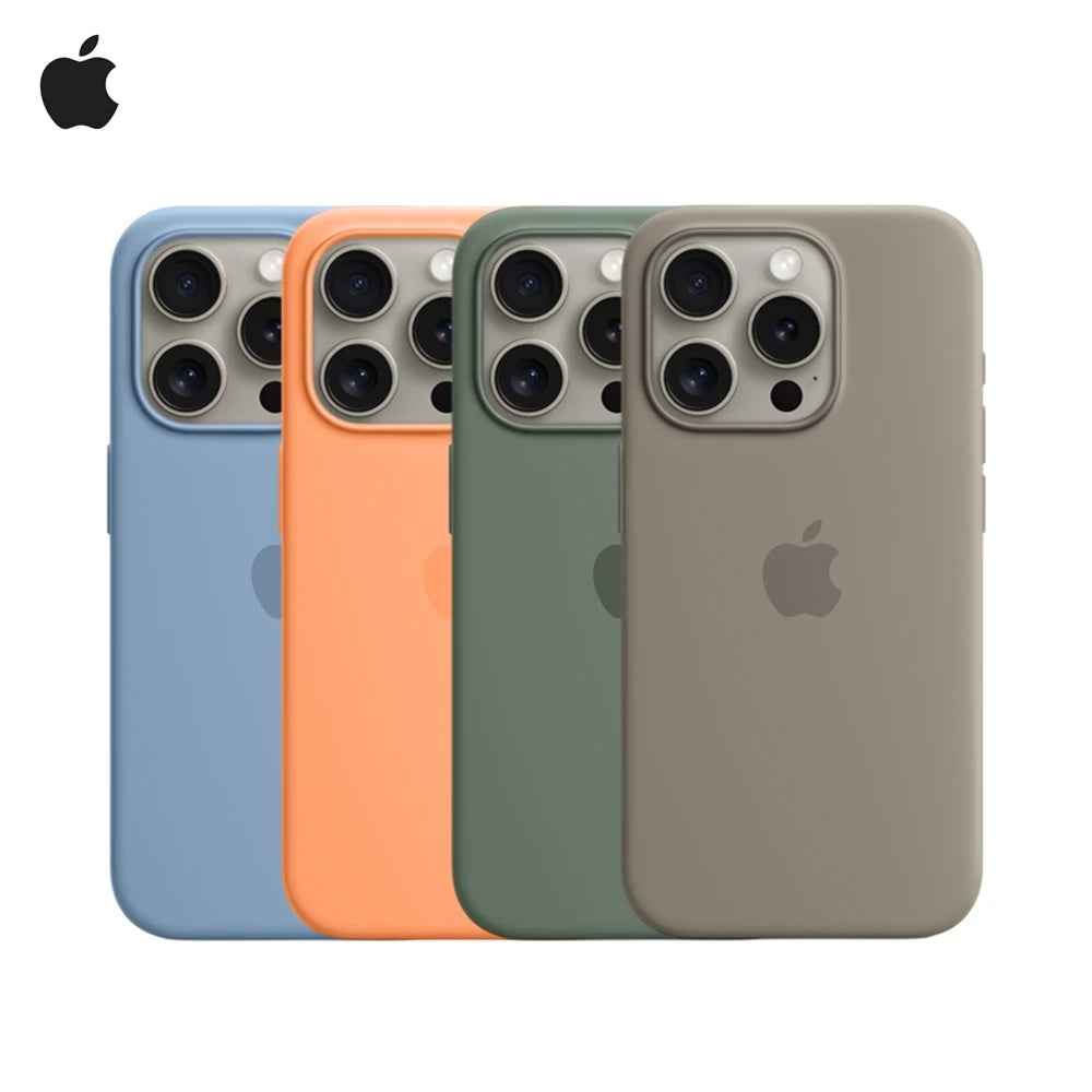🚛 CAPA EM SILICONE COM MAGSAFE PARA APPLE IPHONE