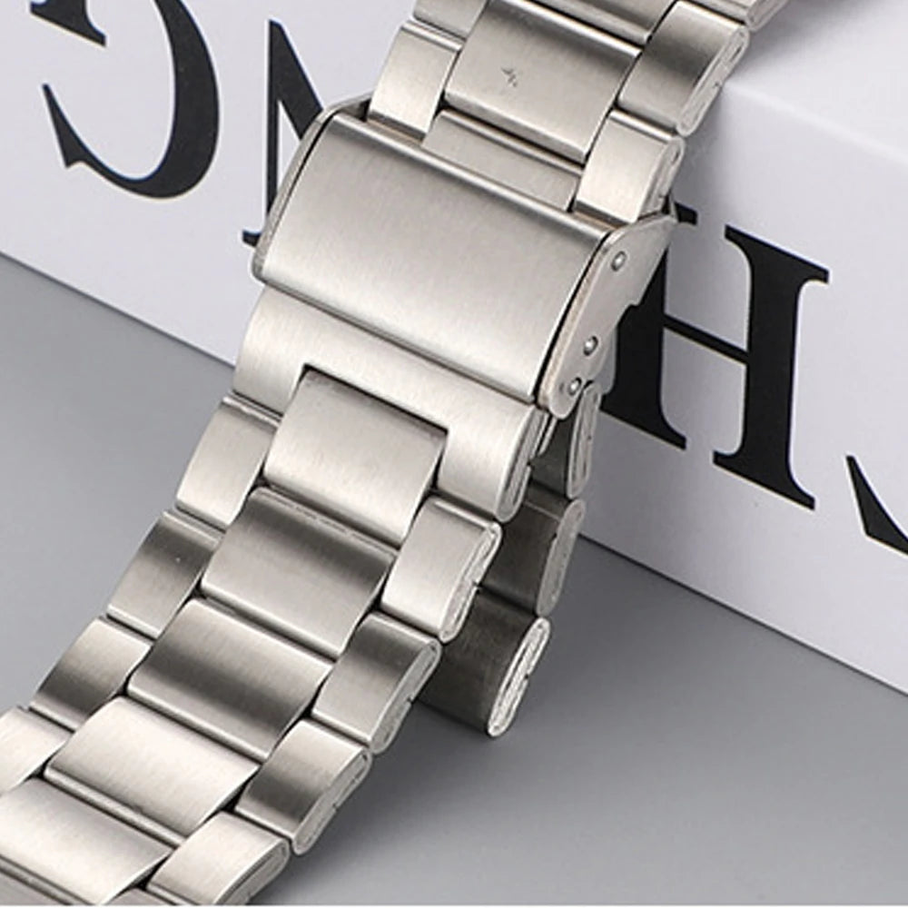 🚚 BRACELETE CASUAL EM METAL PARA O APPLE WATCH
