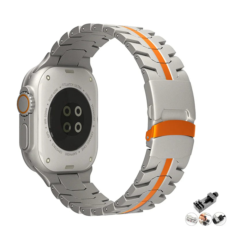 🚚 BRACELETE ESPECIAL DE INOX PARA O APPLE WATCH