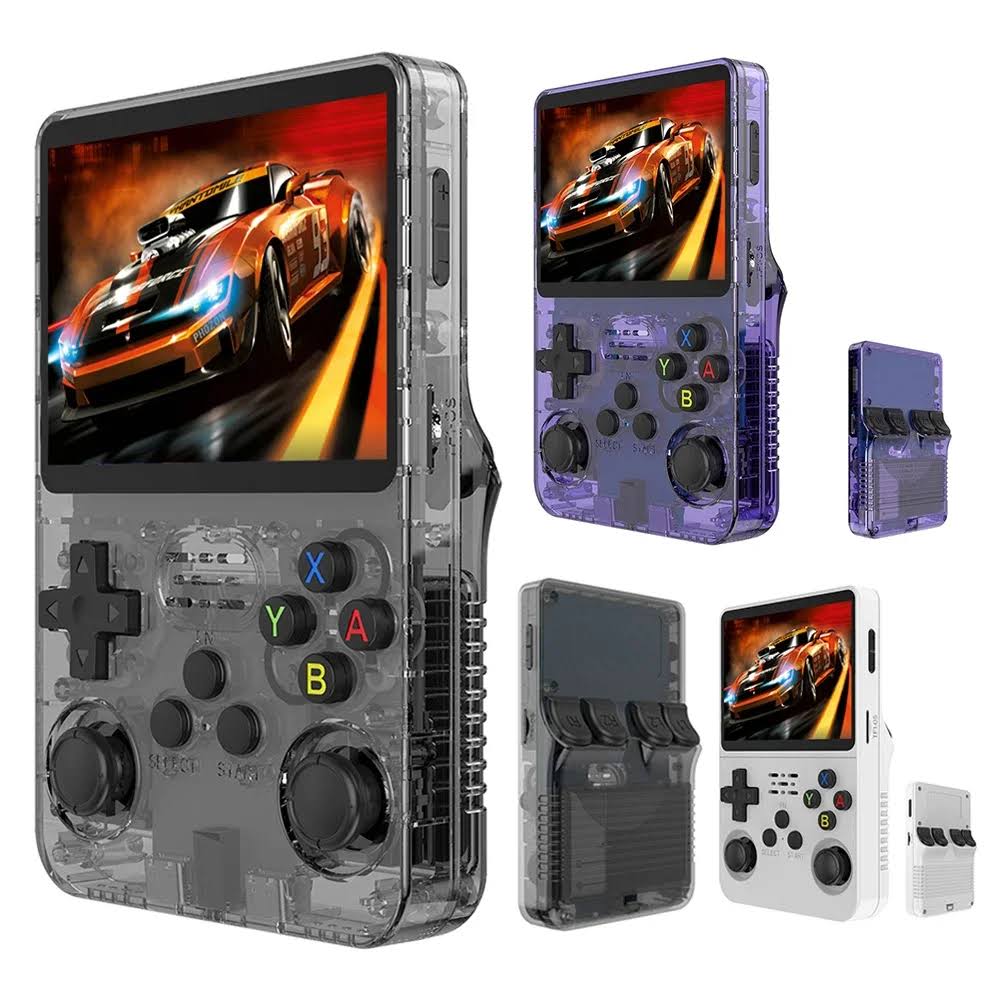 🚚 CONSOLA PORTÁTIL | R36S +15K JOGOS RETRO MULTI-PLATAFORMA