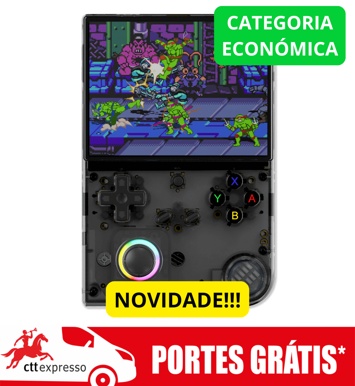 🚛 CONSOLA PORTÁTIL | ANBERNIC RG40XX V (CATEGORIA ECONÓMICA)