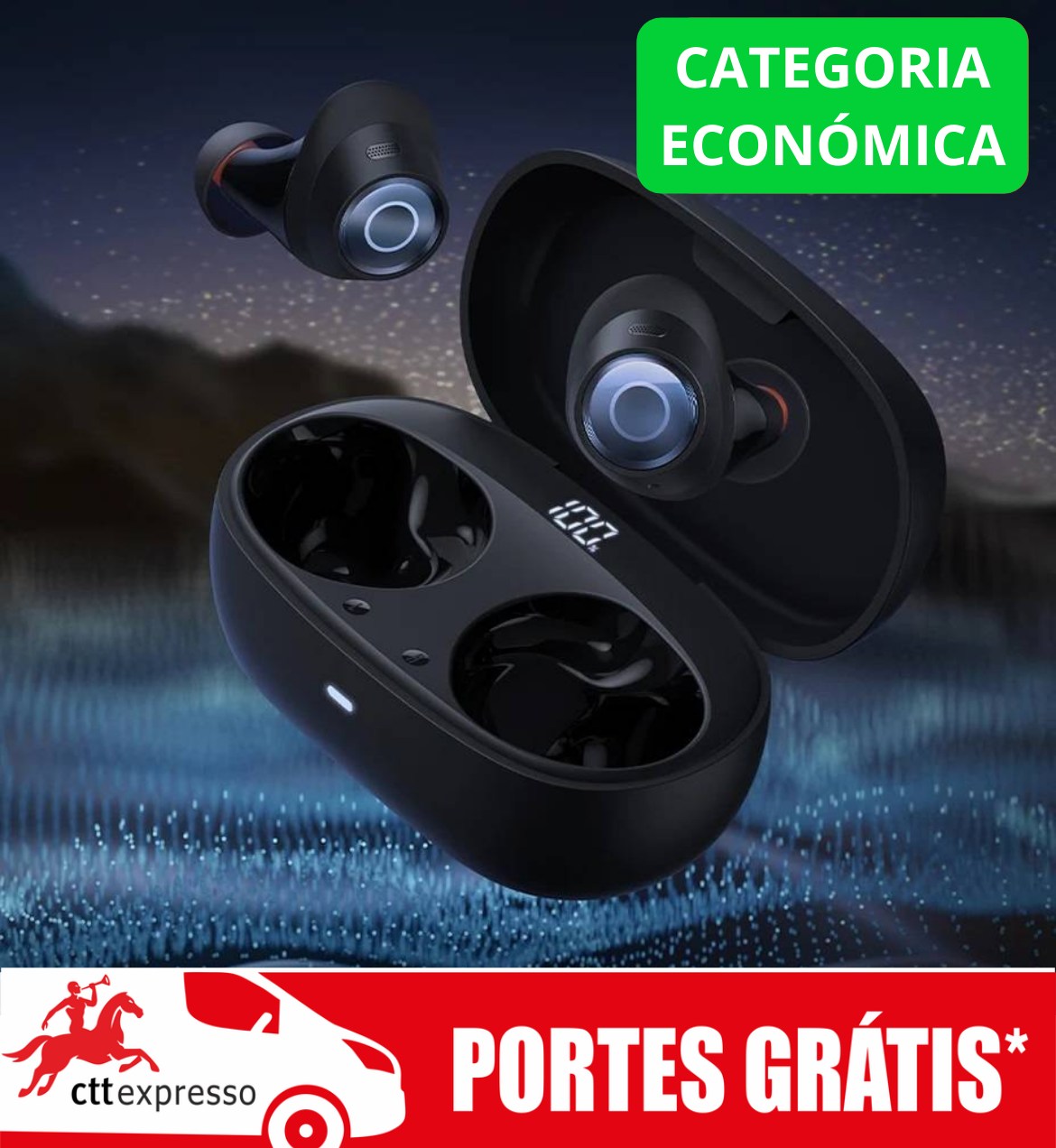 🚛 BASEUS MA10 PRO CANCELAMENTO DE RUÍDO (CATEGORIA ECONÓMICA)