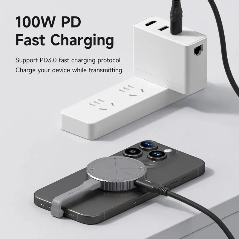 MagDrive Pro – Caixa Magnética SSD NVMe Ultraveloz para Apple & USB-C