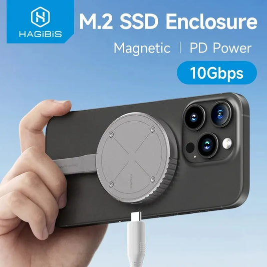 MagDrive Pro – Caixa Magnética SSD NVMe Ultraveloz para Apple & USB-C