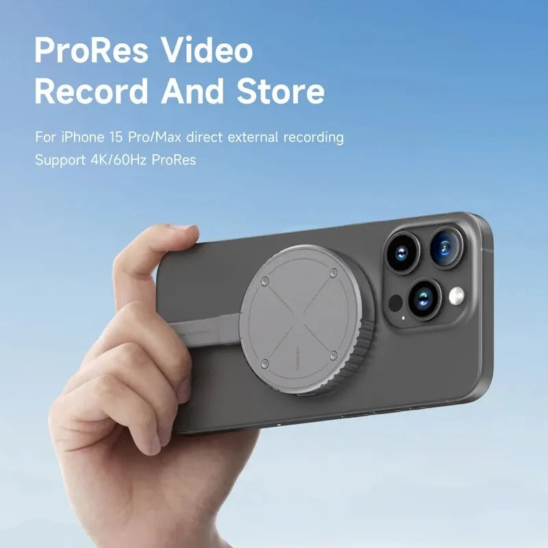 MagDrive Pro – Caixa Magnética SSD NVMe Ultraveloz para Apple & USB-C