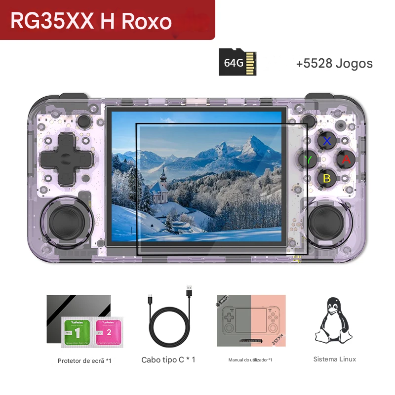 🚚 CONSOLA PORTÁTIL | ANBERNIC RG35XX H WI-FI E BLUETOOTH