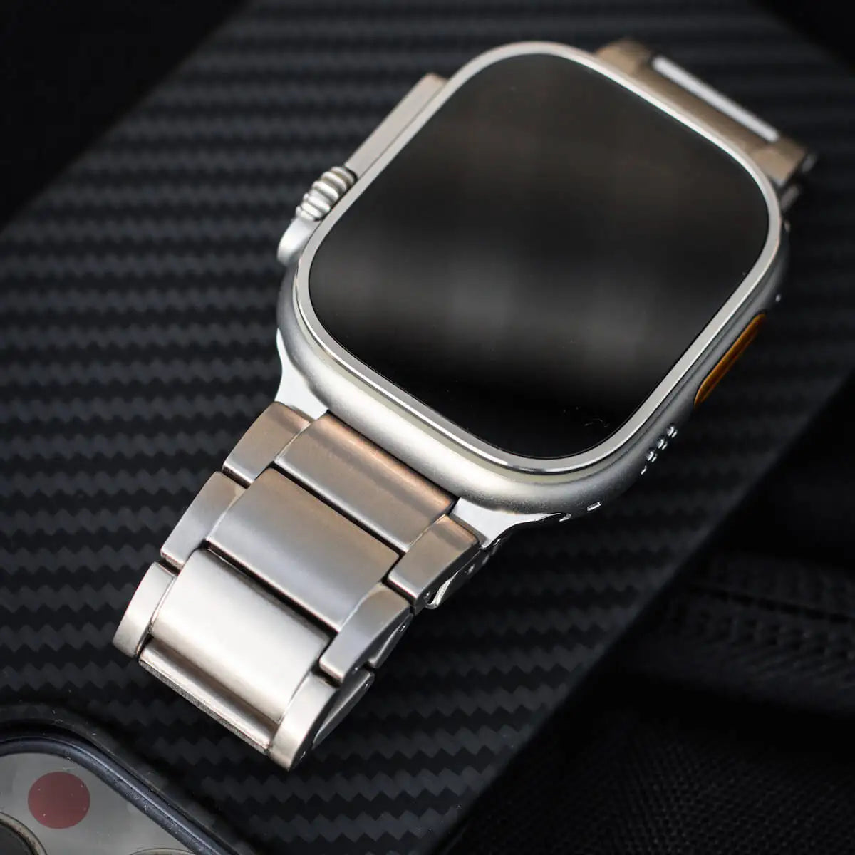 🚚 BRACELETE PREMIUM EM TITÂNIO PARA O APPLE WATCH ULTRA 49MM