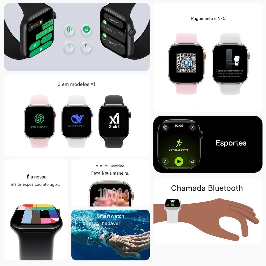 Smartwatch Séries 11 Pro 46mm